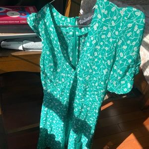 Realisation Par Ozzie Dress- Silk Green Floral